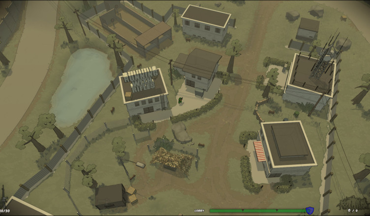 RWR home menu screen