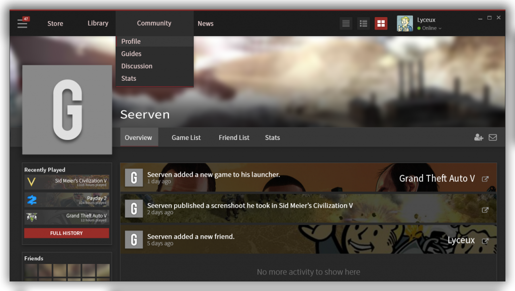 project-ascension-Profile-Page