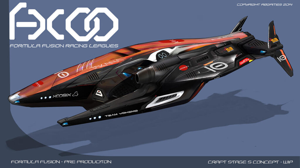 formula fusion black car