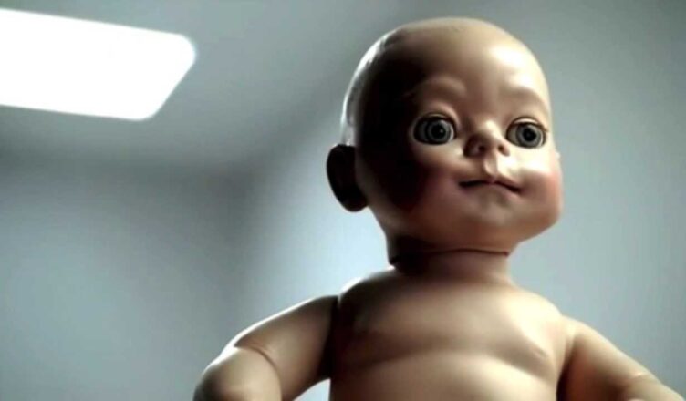 PlayStation 3 creepy baby advert